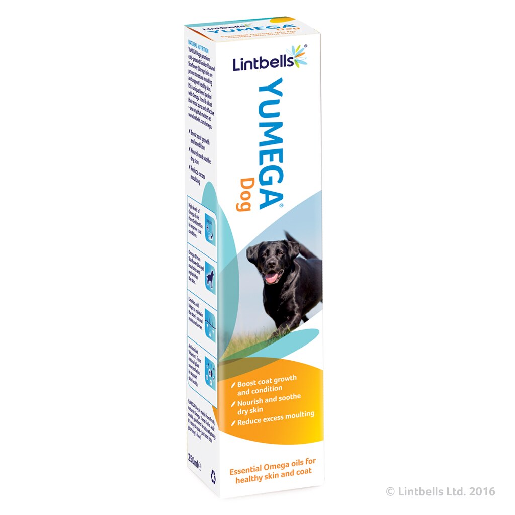 YuMEGA Dog Skin & Coat Supplement for Dogs - 250ml